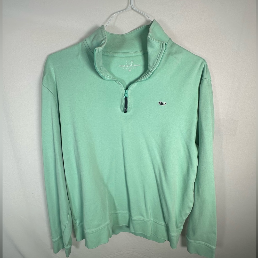 Vineyard Vines - Men’s Pullover Sweater, Light Green - Size Medium
